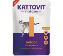 Kattovit Vital Care Indoor 85g x 12gab. Cena norādīta par 1 gb. un ir spēkā pasūtot 12 gb. - Konservi kaķiem ar zemu tauku saturu (4%)