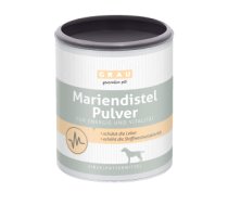 GRAU Milk Thistle powder/ Mariendistel pulver 120g - Pulveris no piena dadžu sēklām aizsargā un atbalsta suņa aknas