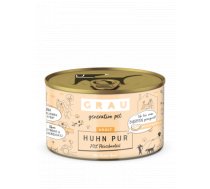 GRAU Huhn Pur 6x200g Cena norādīta par 1 gb - Pieaugušiem suņiem ar vistu