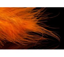 A. Jensen Blood Quill Marabou - orange - Marabu spalvas