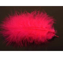 A. Jensen Blood Quill Marabou - hot pink - Marabu spalvas