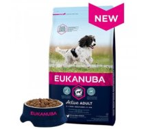 Eukanuba Adult Medium Chicken - sausā barība pieaugušiem vidējo šķirņu suņiem 2kg - sausā barība vidēja lieluma pieaugušiem suņiem (10kg-25kg)