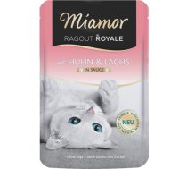 Miamor Ragout Royale Chicken&Salmon 100g - konservi ar vistu un lasi - Konservi kaķiem