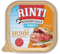 RINTI Kennerfleisch Junior Chicken 9x300g - konservi ar vistu - Konservi kucēniem