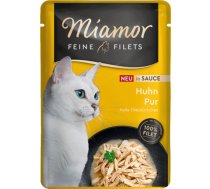 Miamor Feine Fillets Huhn Pur in sauce 24x100g - Konservi kaķiem ar vistas fileju mērcē