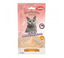 Nobby Krēms kaķiem StarSnack LICKY Malt&Tuna/Salmon - ar tunci un lasi - 5x15g