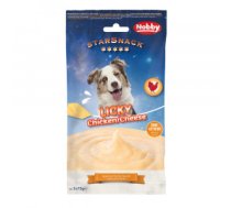 Nobby Krēms suņiem StarSnack LICKY Chicken&Cheese  - ar vistu un sieru - 5x15g