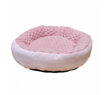 Nobby Donut "DIAMOND" Classic - guļvieta suņiem un kaķiem, rozā - Ø 50x15cm