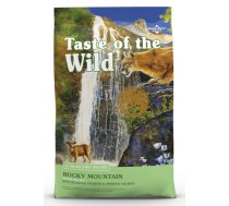 TOW Taste Of The Wild Rocky Cat Mountain Feline Formula 2 kg Cena norādīta par 1 gb. un ir spēkā pasūtot 2 gb. - Bezgraudu pilnvērtīga sausā barība kaķiem ar brieža cepeti un ceptu lasi