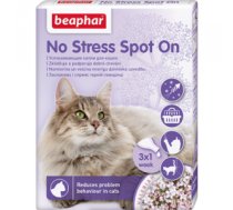 Beaphar No Stress spot on cat Nomierinoši pilieni kaķiem ar baldriānas ekstraktu,  3 pipetes - Nomierina un veicina mierīgu dzīvnieka uzvedību