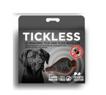 Tickless Pet ultraskaņas repelenta ierīce ērču atbaidīšanai dzīvniekiem, - dzīvniekiem, melna