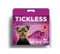 Tickless Pet ultraskaņas repelenta ierīce ērču atbaidīšanai, rozā - dzīvniekiem, rozā