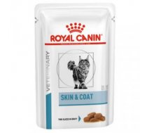 Royal Canin Skin & Coat Formula Wet, Cat 85g x 12 gab - Pilnvērtīga konservēta barība kastrētiem / sterilizētiem kaķiem un kaķenēm ar jutīgu ādu