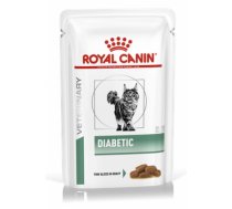 Royal Canin Diabetic Wet, Cat 85g x 12gab - Pilnvērtīga konservēta barība kaķiem ar cukura diabētu