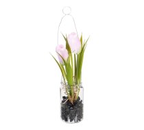 Mākslīgais augs (augstums 18 cm) Tulip – Ixia