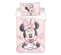 Kokvilnas bērnu gultas veļa 100x135 cm Minnie – Jerry Fabrics