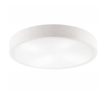 Balta griestu lampa ar stikla abažūru ø 58 cm Eveline – LAMKUR