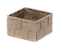 Gaiši brūns vannas istabas organizators Compactor Stan, 12 x 12 cm