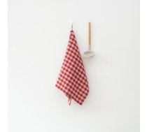 Lina trauku dvielis 45x65 cm Red Gingham – Linen Tales