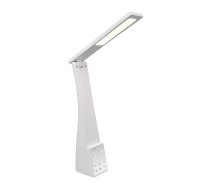 Balta LED galda lampa ar taimeri (augstums 45 cm) Linus – Trio