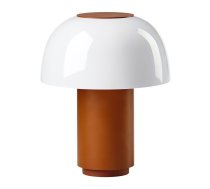 Oranža alumīnija LED galda lampa ar regulējamu spilgtumu (augstums 22 cm) Harvest – Zone