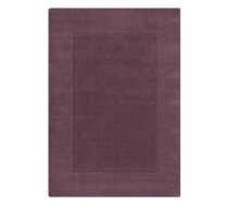 Tumši violets ar rokām darināts vilnas paklājs 120x170 cm Border – Flair Rugs