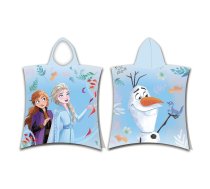 Zils frotē bērnu pončo Frozen 2 – Jerry Fabrics