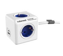 Kontaktligzda 13 cm PowerCube Extended USB Schuko – Cubenest