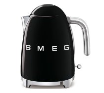 Melna nerūsējošā tērauda elektriskā tējkanna 1,7 l Retro Style – SMEG