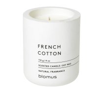 Aromātiskā sojas vaska svece degšanas laiks 24 h Fraga: French Cotton – Blomus