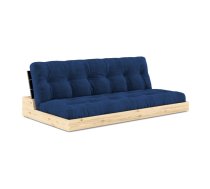 Zils velveta izvelkamais dīvāns 196 cm Base – Karup Design