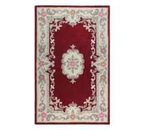 Sarkans vilnas paklājs Flair Rugs Aubusson, 75 x 150 cm