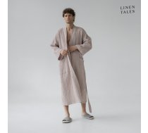 Bēšs halāts izmērs L/XL Honeycomb – Linen Tales