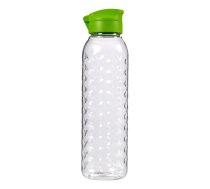 Ūdens pudele ar zaļu vāciņu Curver Dots, 750 ml