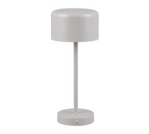Gaiši pelēka LED galda lampa ar regulējamu spilgtumu (augstums 30 cm) Jeff – Trio