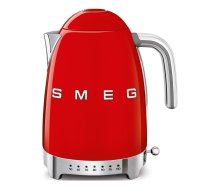 Sarkana nerūsējošā tērauda elektriskā tējkanna 1,7 l Retro Style – SMEG