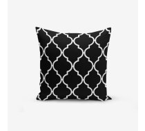 Spilvendrāna Minimalist Cushion Covers Black Background Ogea, 45 x 45 cm