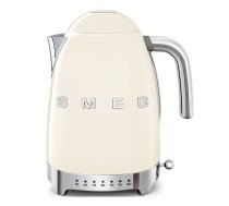 Krēmkrāsas nerūsējošā tērauda elektriskā tējkanna 1,7 l Retro Style – SMEG