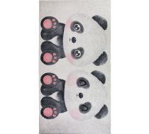 Melnbalts bērnu paklājs 80x150 cm Panda Friends – Vitaus