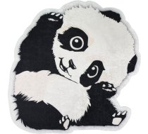 Melnbalts bērnu paklājs ø 100 cm Cuddly Panda – Vitaus