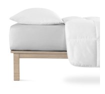 Gaiši pelēks trikotāžas palags ar gumiju 120x200 cm Boxspring – Andrea Simone