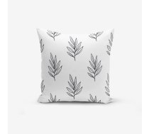 Spilvendrāna Minimalist Cushion Covers White Leaf, 45 x 45 cm