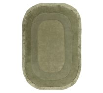 Zaļš ar rokām darināts paklājs no vilnas maisījuma 200x290 cm Halo – Asiatic Carpets