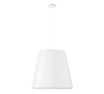 Balta piekaramā lampa ar stikla abažūru ø 50 cm Tresco – Nice Lamps