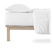 Balts trikotāžas palags ar gumiju 90x200 cm Boxspring – Andrea Simone