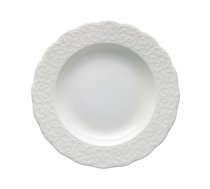 Balts zupas porcelāna šķīvis ø 22 cm Gran Gala – Brandani