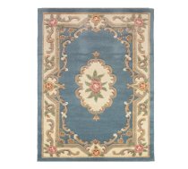 Zils vilnas paklājs Flair Rugs Aubusson, 120 x 180 cm