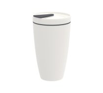 Balta porcelāna ceļojumu krūze Villeroy & Boch Like To Go, 350 ml