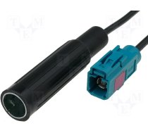 Seat, Fiat, Mercedes, Peugeot, Skoda, VW, Audi Antenna Adapter. FAKRA-DIN