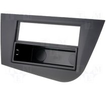 Seat Leon (->2009) fascia plate (adapter 1DIN, 2DIN). 281328-33